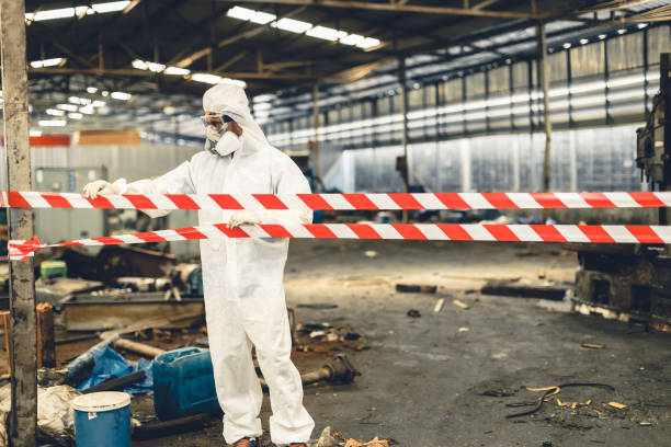 Professional Odor Removal technician working in Carson, CA